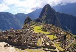 Mysterious city Machu Picchu peru