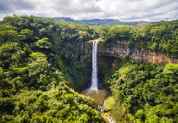  Chamarel Waterfall in Mauritius 
