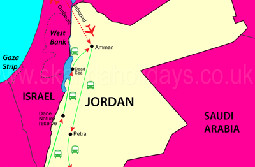 Grand tour of Jordan