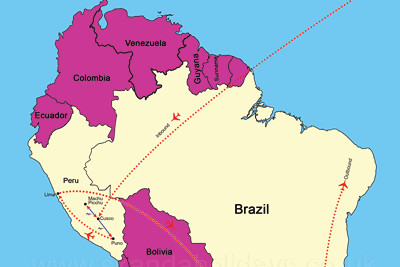 Best Of Peru and Brazil Tour