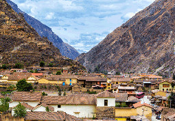 Ollantaytambo, Peru in the Sacred Valley near Machu Picchu