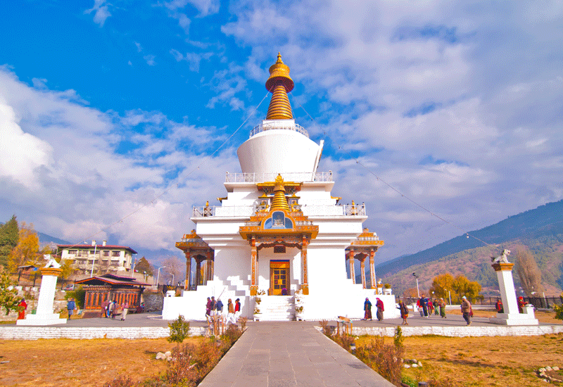 national nemorial chorten in thimphu